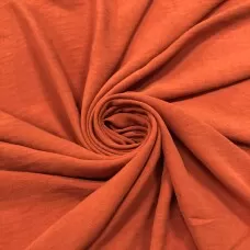 Crepe Air Flow Duna 100% Poliéster 1,50m Largura - Terracota