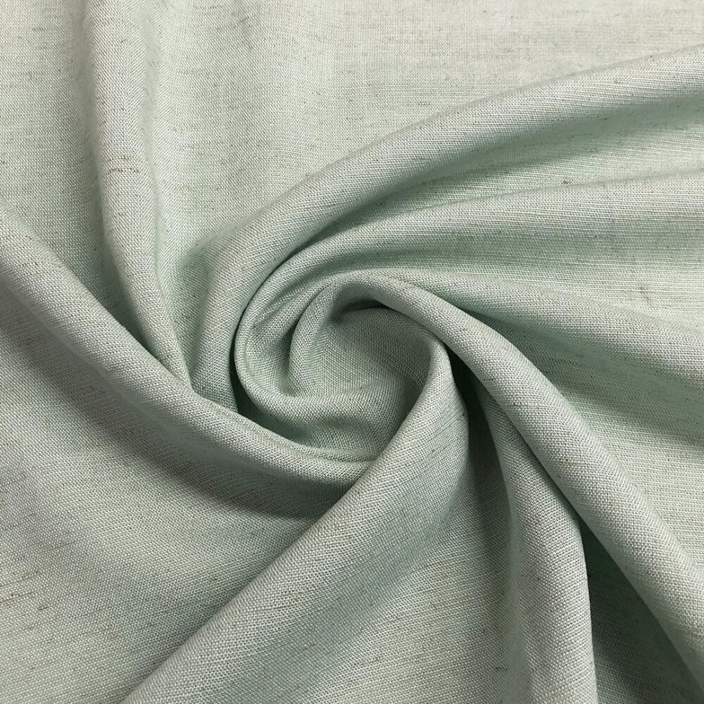 Linho Misto Soft 50% Viscose 30% Algodão 20% Linho 1,50m Largura - Verde água