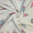 Manta Fleece 3D Cupcakes 100% Poliéster 1,60m largura - Fundo off