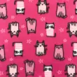 Soft Estampado - Gatinhos Fundo Pink - 100% Poliéster - 1,60m Largura - Variante 1