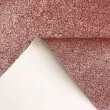 Tecido Sintético PVC Glitter 100% Poliéster 1,40m Largura - Rosa bebê