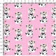 Tecido Tricoline Estampado - Cachorrinho Dalmata - 100% Algodão - 1,50m largura - Variante 2