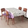 Toalha de Mesa Plástica Lavanda 100% Polipropileno 1,40m Largura - Variante 1