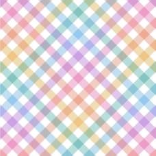 Tricoline Digital - Xadrez Candy Colors - 100% Algodão - Variante 1