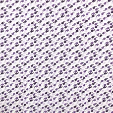 Tricoline Estampada - Baleia - Promoção - Roxo